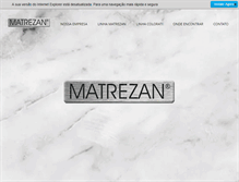 Tablet Screenshot of matrezan.com.br